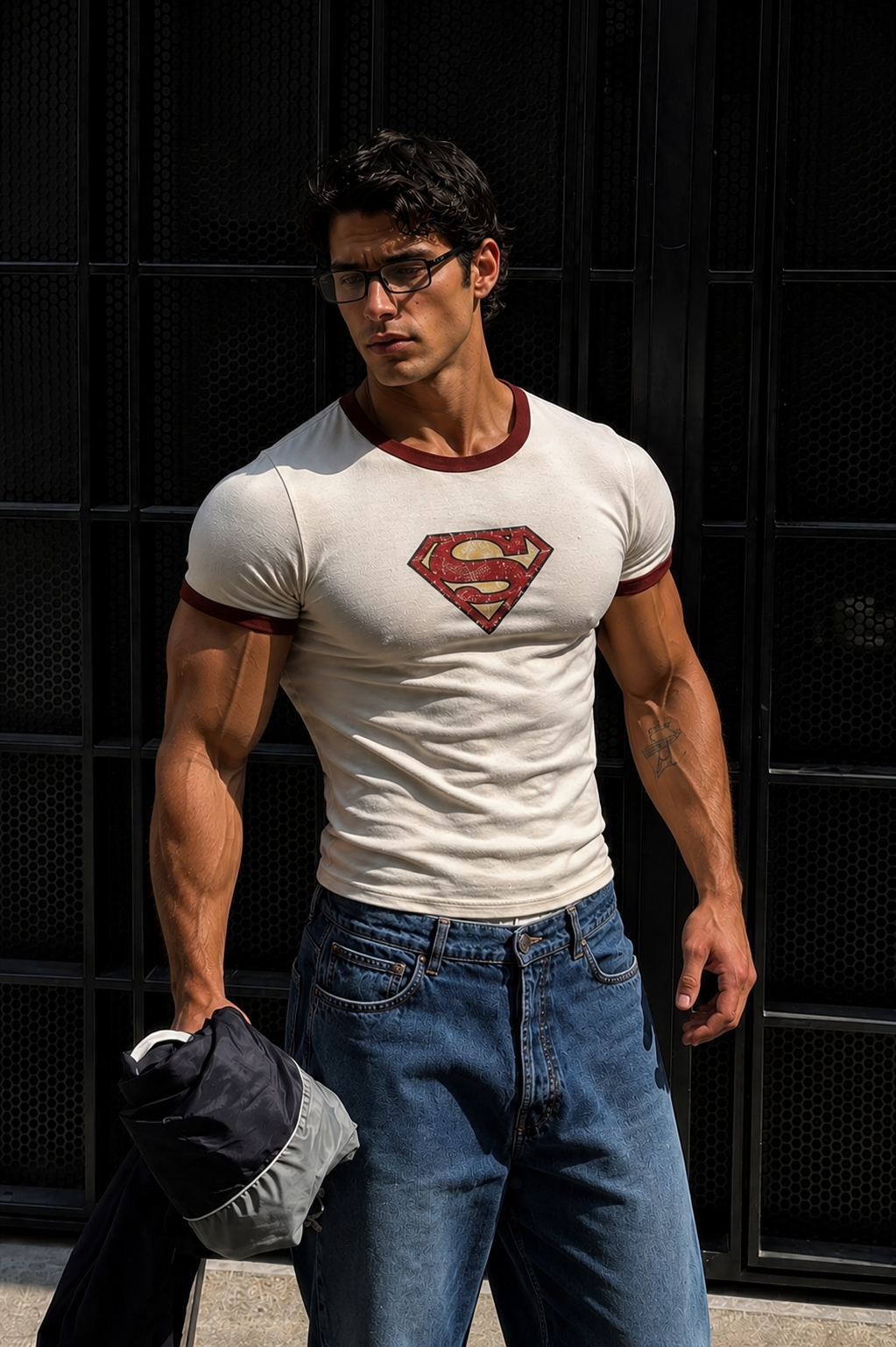 superman Ringer T-Shirt