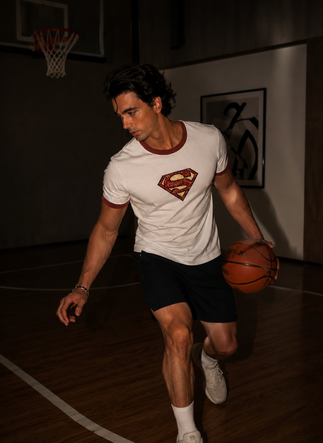superman Ringer T-Shirt