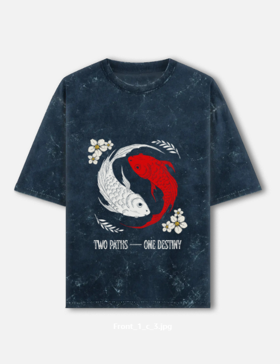 Acid Washed Oversized Tee