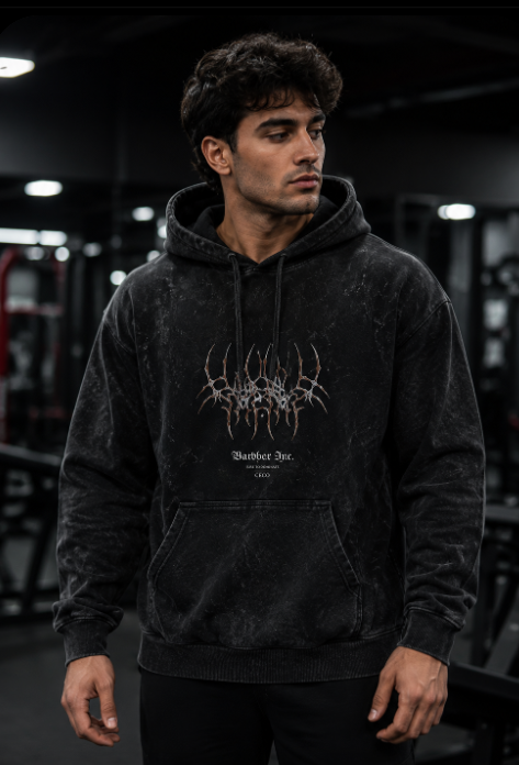 Rerock Acid Washed Hoodie